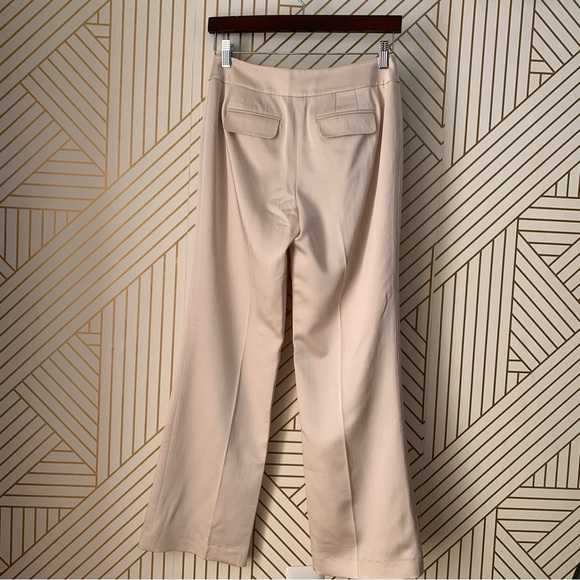 Ann Taylor Margo Wool blend cream Dress Pants Size 2 - Picture 4 of 7